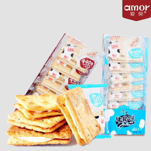 愛莫牛扎夾心餅干 原味、巧克力味 零食