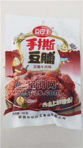 手撕豆脯200g五香牛肉味