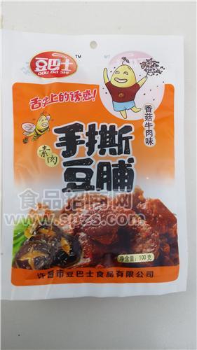 100g手撕豆脯香菇牛肉味