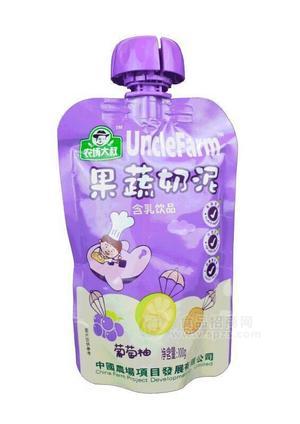 農(nóng)場大叔 果蔬奶泥含乳飲品 葡萄柚