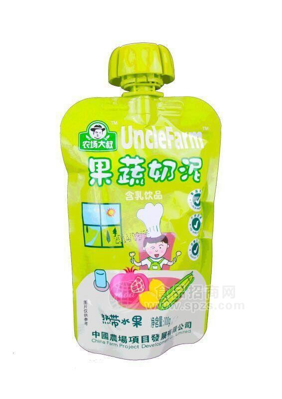 農(nóng)場大叔 果蔬奶泥含乳飲品 熱帶水果