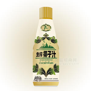 新鮮壓榨 泰國(guó)風(fēng)味瑪薩拉生榨椰子汁 植物蛋白飲料 1.25L