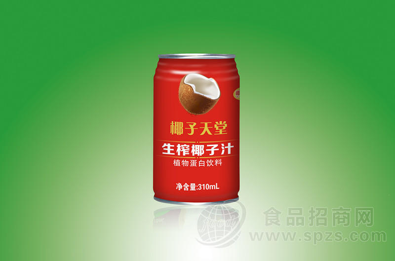 310ML椰子天堂生榨椰子汁