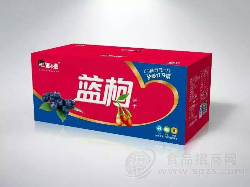 米小麦蓝枸饼干