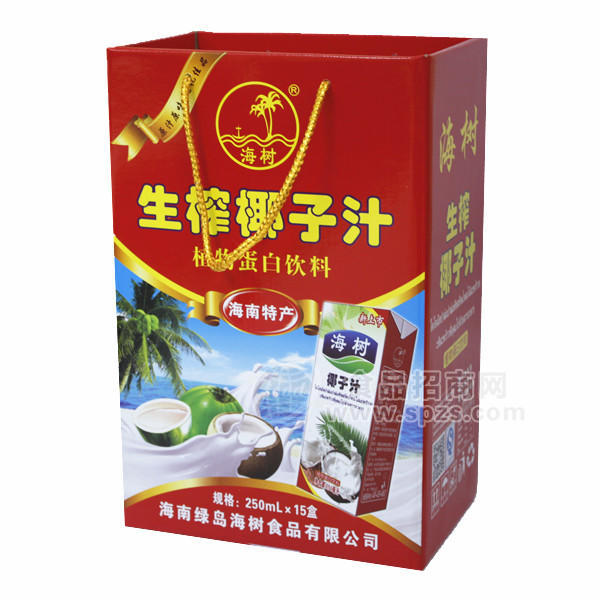 海树生榨椰子汁礼盒装