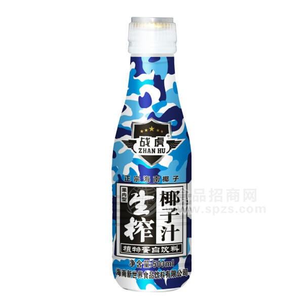 ·战虎 生榨椰子汁500ml 