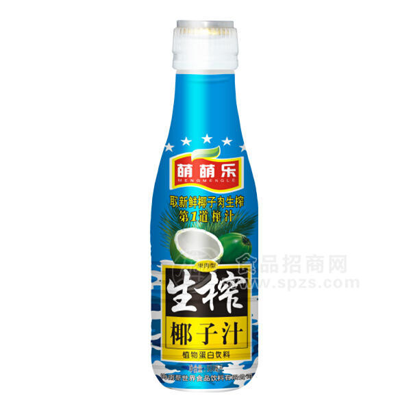 ·萌萌乐 生榨椰子汁500ml 