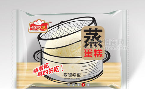 谷香莱 蒸蛋糕全国招商