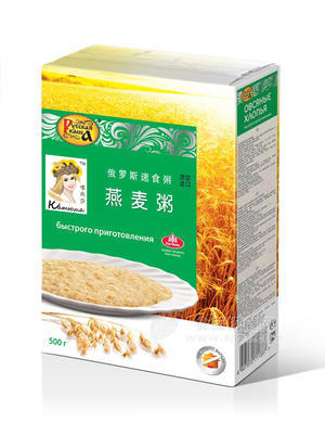 俄罗斯速食粥 燕麦粥 500g