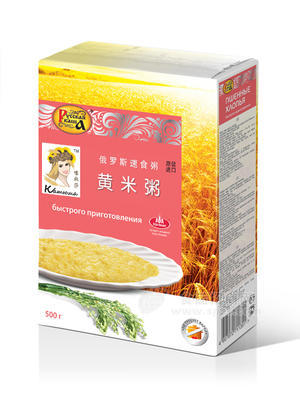 俄羅斯速食粥 黃米粥 500g