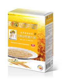 5种谷物麦片粥 方便食品 500g