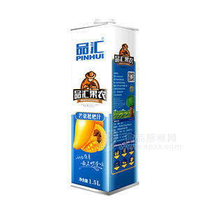 品汇 芒果枇杷汁果汁饮料1.5L