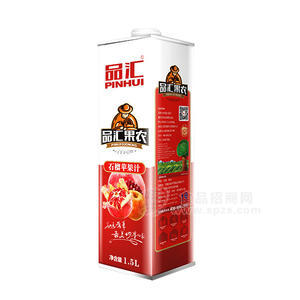 品匯 石榴蘋果汁果汁飲料1.5L
