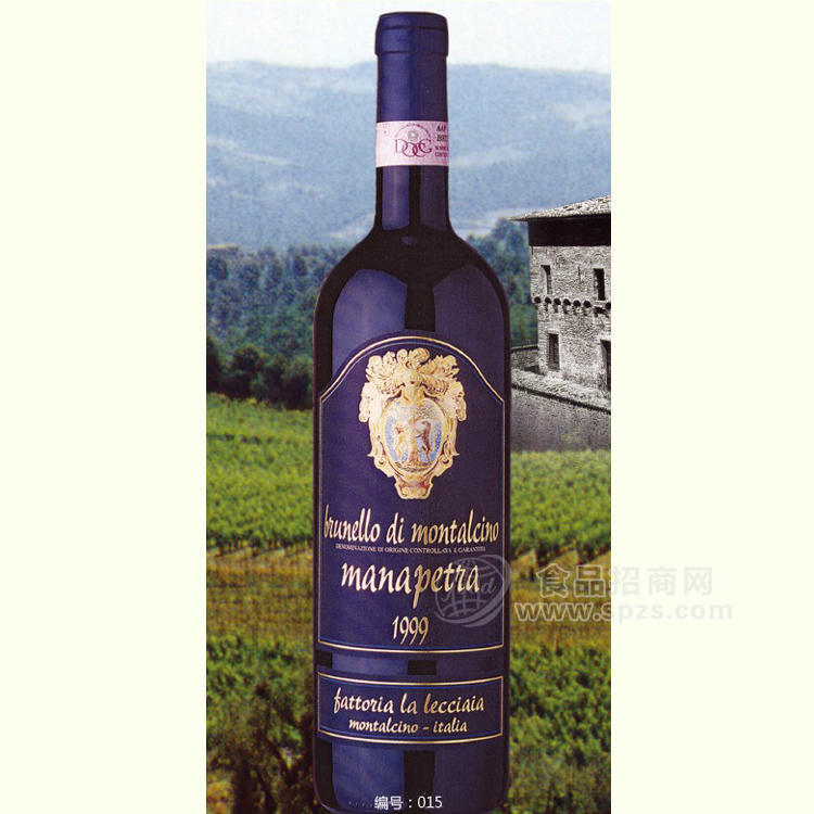 Brunello  Di  Montalcino  陳釀布魯尼洛干紅葡萄酒