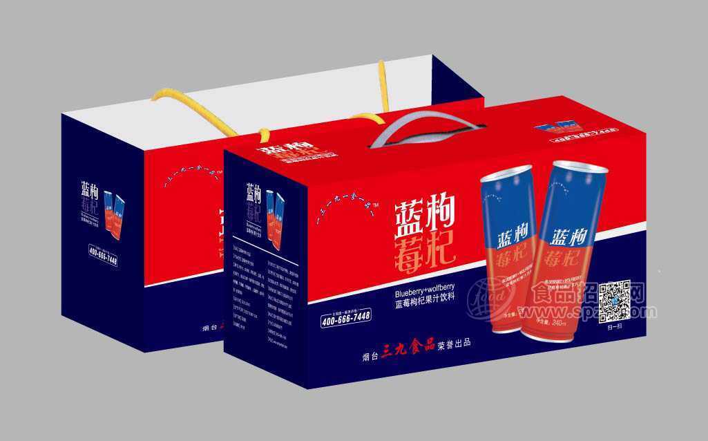 三九食品 蓝莓枸杞果汁饮料