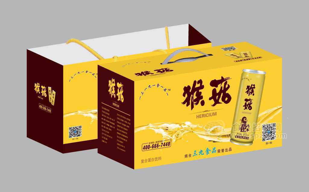 猴菇饮料 植物蛋白饮料 礼盒