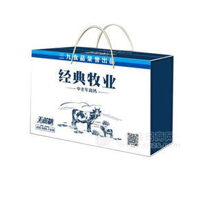 经典牧业  中老年高钙奶