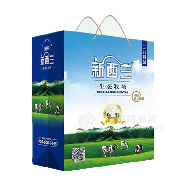 ·新西兰生态牧场 牛奶 手提袋 