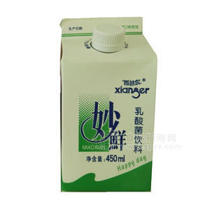 香格爾妙鮮 乳酸菌飲料 450ml