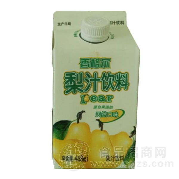 香格尔梨汁饮料 果汁饮料 468ml
