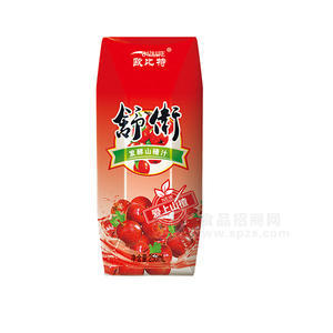 歐比特發(fā)酵山楂汁凈含量250ml