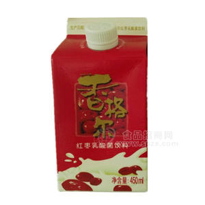 香格爾 紅棗乳酸菌飲料 450ml