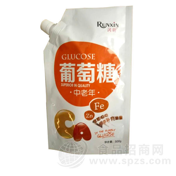 润昕 葡萄糖中老年固体冲调饮料500g