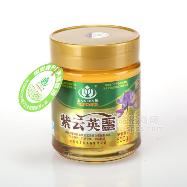 王巢 紫云英蜂蜜 500g