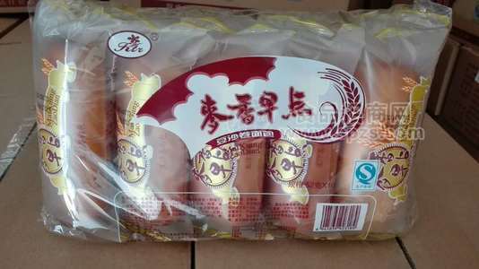 枣香早点 豆沙卷面包