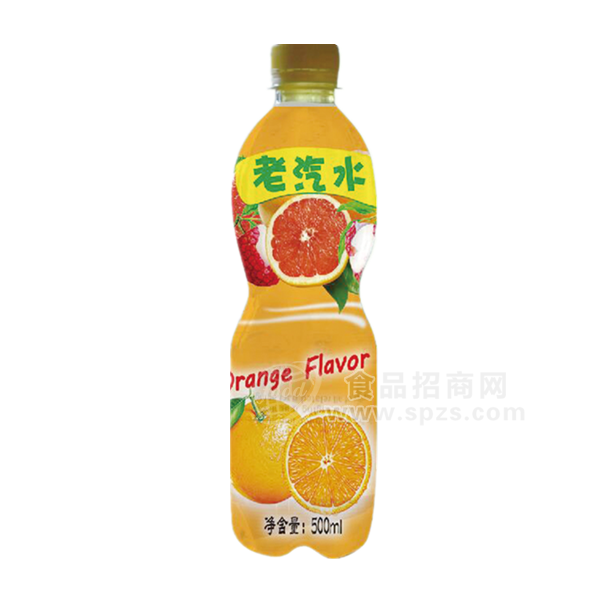 老汽水 橙子味500ml