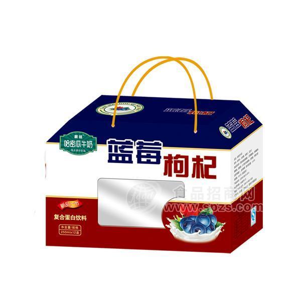 蓝莓枸杞 哈密瓜牛奶 复合蛋白饮料