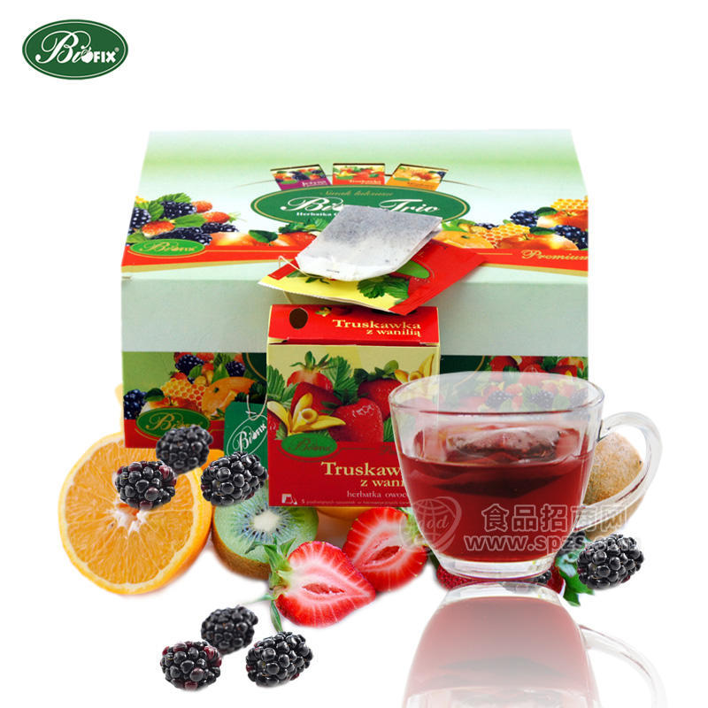 斯湾农场 Biofix 花果茶 波兰原装进口品味奢华三种口味 150g/盒