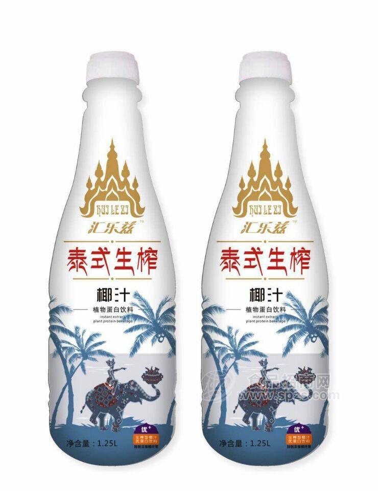 匯樂茲植物蛋白飲料泰式生榨椰子汁1.25L