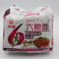 玖玖爱六粮面麻辣猪排面