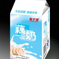 金子湖 藕奶500ml 蓝盒装
