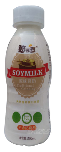 憨豆豆原味豆奶350ml