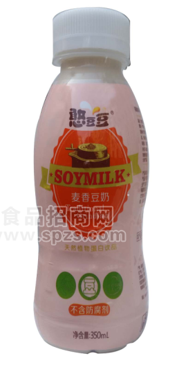 憨豆豆麦香味豆奶