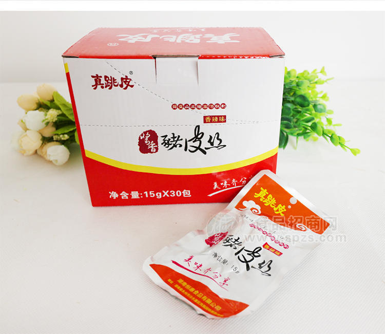 食品办公室零食酱香猪皮丝15g湖南永州特产工厂直销