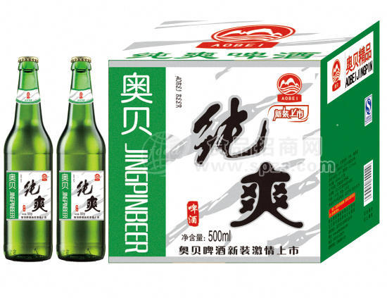 500ml純爽啤酒