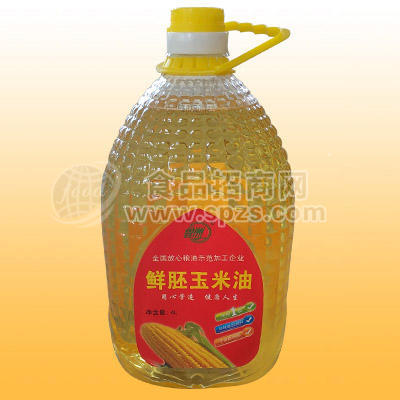 鲁洲鲜胚玉米油4L