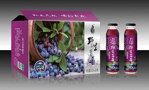 野生藍(lán)莓汁 禮盒裝