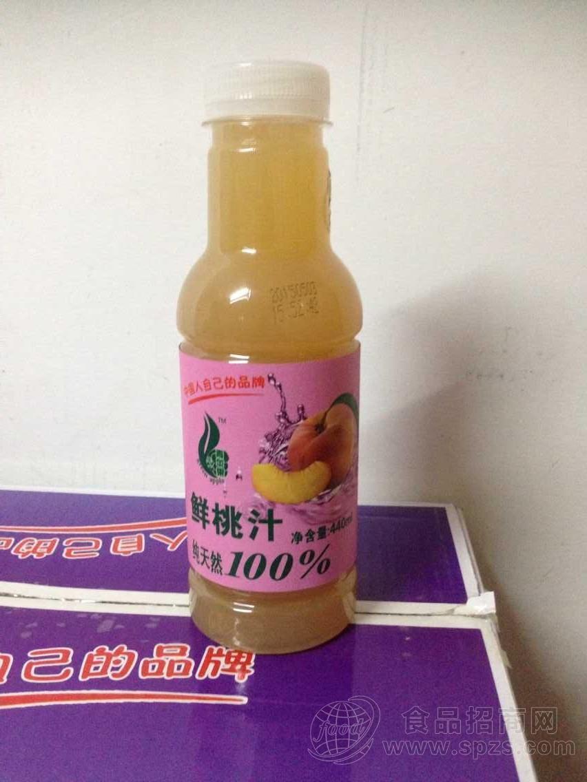 鲜桃汁 440ml 瓶装