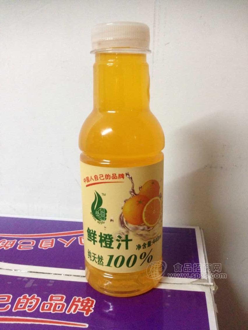 香橙汁 440ml 瓶裝