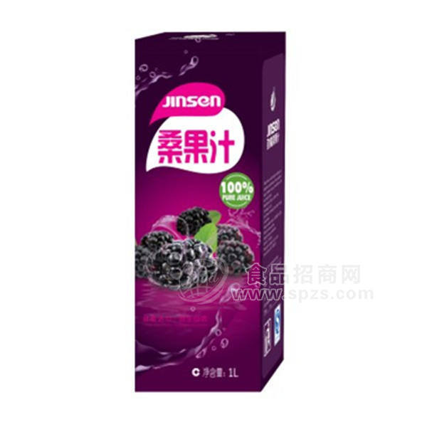 ·劲椹 桑果汁 天然果汁饮料 1L 
