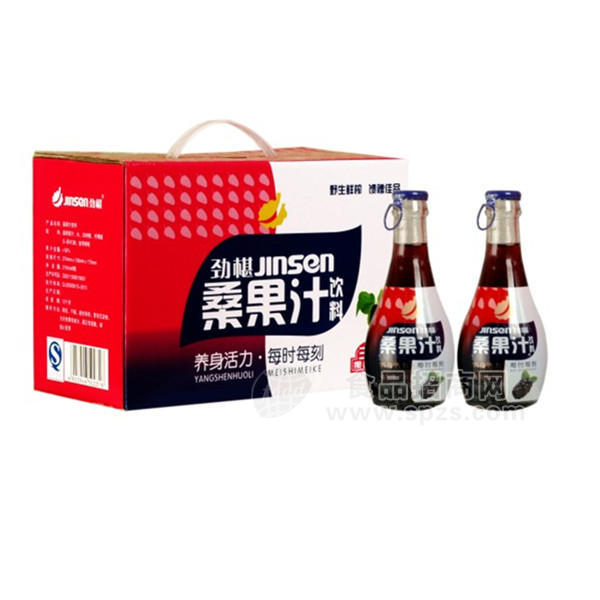 ·劲椹 桑果汁 天然果汁饮料  210ml 礼品装 