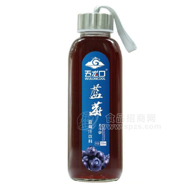 五龍口藍莓汁飲料350ml 果汁飲料