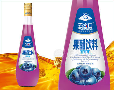 五龍口 藍莓醋飲料828ml