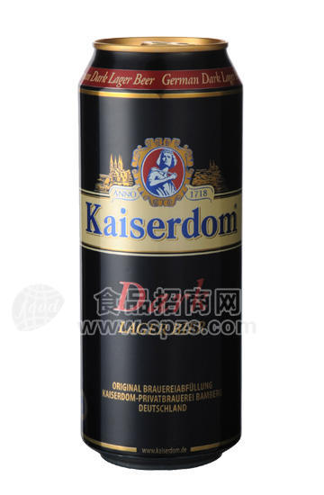 供應(yīng)原瓶進口德國啤酒凱撒啤酒批發(fā)黑啤500ml