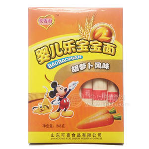 麥香雨 嬰兒樂寶寶面胡蘿卜味248g