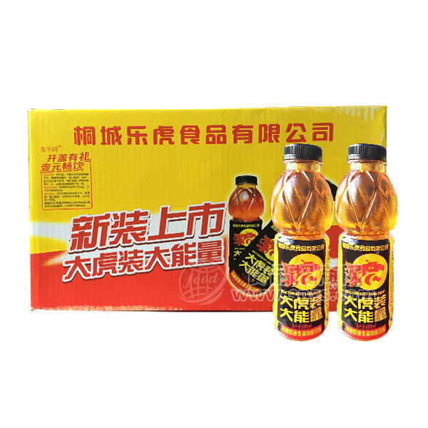 大虎裝大能量瑪咖型維生素能量飲料600mlx15瓶